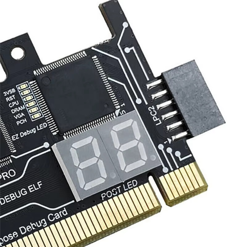 TL631 Pro Diagnosekarte und Erweiterungskarte für PCI-E Motherboard und Laptop in Schwarz - Bild 4