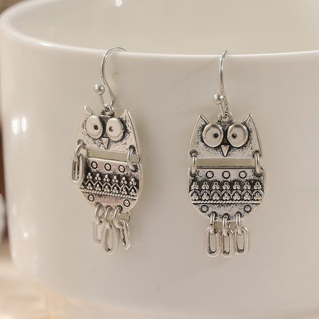 Futz Ohrringe, Silber, Vintage, Damen - Bild 1