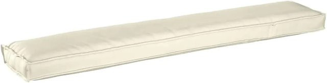 vidaXL Palettenkissen Beige aus Oxford-Stoff, wetterfest und wasserabweisend, B/T/H: 200 x 40 x 8 cm - Bild 1