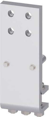 Siemens Frontanschluss 3WA9111-0AL23 in Silber - Bild 1