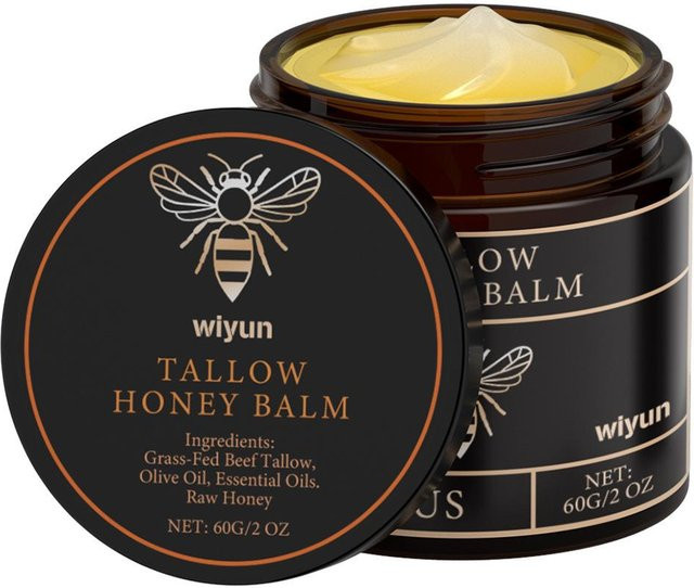Wiyun Honig Balsam, Gesichts- und Körperpflege, 60g, Honig & Olivenöl - Bild 1