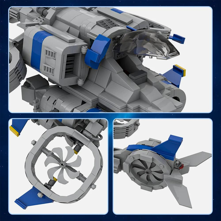 Gobricks Starcraft II Banshee Bausteine Spielzeug ab 14 Jahren - Bild 2