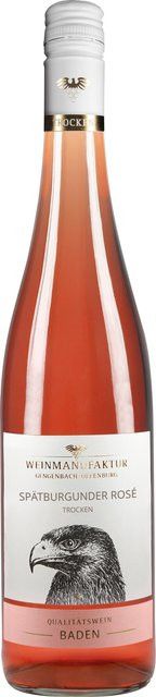 Weinmanufaktur Gengenbach-Offenburg eG Roséwein Pinot Noir, 2025, Baden, trocken, 12,0 %, 0,75 l - Bild 1