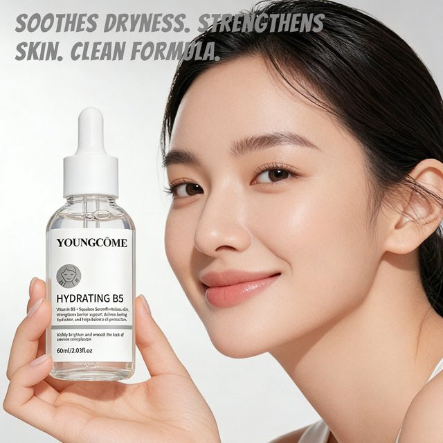 YOUNGCOME Hydrating B5 Serum mit Panthenol & Squalan, Trockene Haut - Bild 1