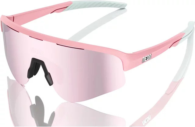 Neon Arrow 2.0 Air Sonnenbrille, Wrap, TR90, Unisex, Vollrand, Red, Pink - Bild 1