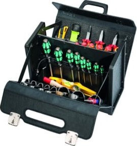 PARAT Werkzeugtasche NewClassic aus Leder in Schwarz, B/T/H: 39,0 x 18,5 x 31,0 cm - Bild 1