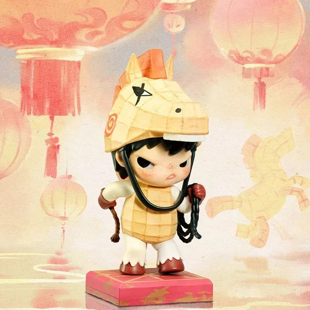 POP MART The Golden Gallop Series, Blind Box, Einzelfigur, Mystery Toy Figure - Bild 1