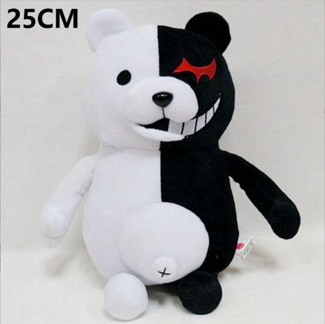 Yiran toy Danganronpa Plüschtier, Rosa/Schwarz-Weiß, ab 14 Jahre - Bild 1