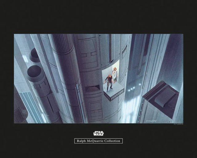 Komar Wandbild Star Wars Escape Paper Poster Multicolor B: 50 cm, H: 40 cm - Bild 1
