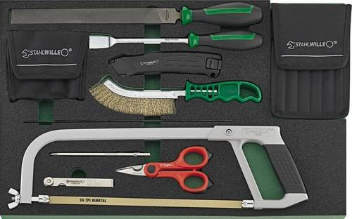 Stahlwille TCS 8 821/21 96830271 Werkzeugset mit Messer und Säge in Mehrfarbig
