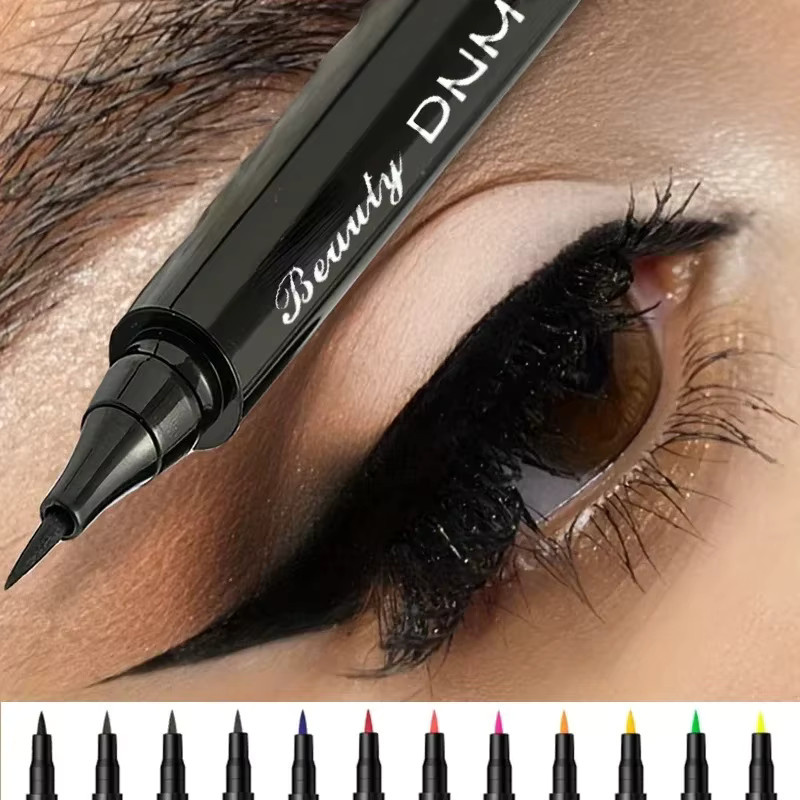 Eyeliner-Stift, Flüssiger Eyeliner, Matt, 12 Farben - Bild 3