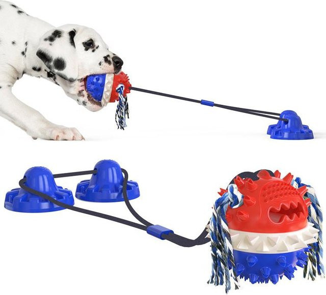 Starker Saugfuß Hundespielzeug, Beißfest, Kau-Ball - Bild 1