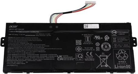 Acer Notebook-Akku KT.00305.012 in Schwarz mit 3550 mAh und 11.55V - Bild 1