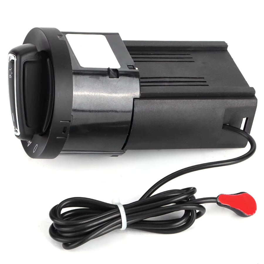 DOACT Auto Scheinwerfer Lampe Steuerschalter und Lichtsensormodul für MK4 in Schwarz - Bild 5