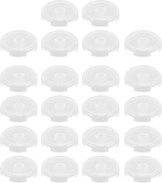 DIYelecs 18 Stück Tastenkappen für Spieltastaturen in Transparent mit schneller Reaktion und Anti-Fingerabdruck-Beschichtung - Bild 1