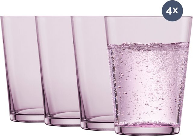 Zwiesel Glas Together Wasserglas aus Kristallglas in Pink und Purple, 420 ml - Bild 1