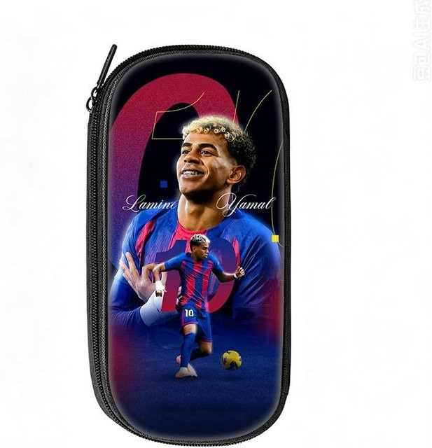 Fancy Style Studio Federmäppchen mit Fußballstar Yamal Muster in Multicolour - Bild 1