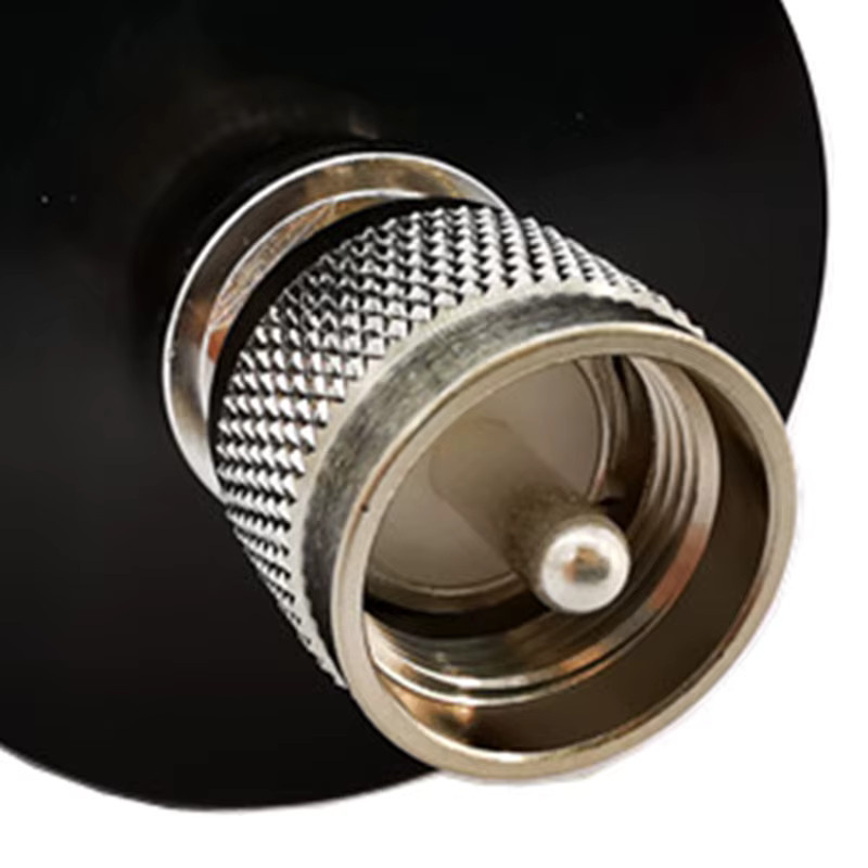 ABRU-RF Koaxial-Dummy-Last 50 Ohm mit PL259 M Stecker, 50 W, DC-500 MHz, Schwarz - Bild 4