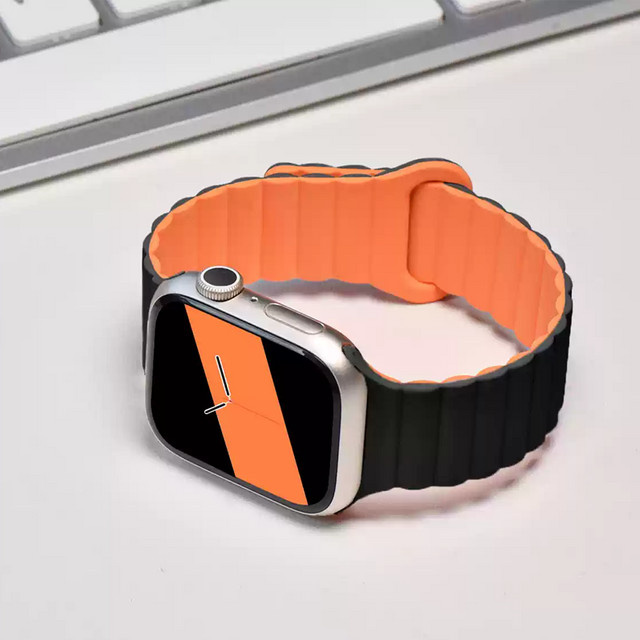 NEY Uhrenarmband Silikon, Schwarz, Unisex - Bild 1