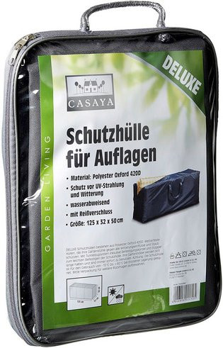 CASAYA Aufbewahrungstasche Deluxe aus Polyester in Grau, B/H/T: 125 x 50 x 32 cm - Bild 1