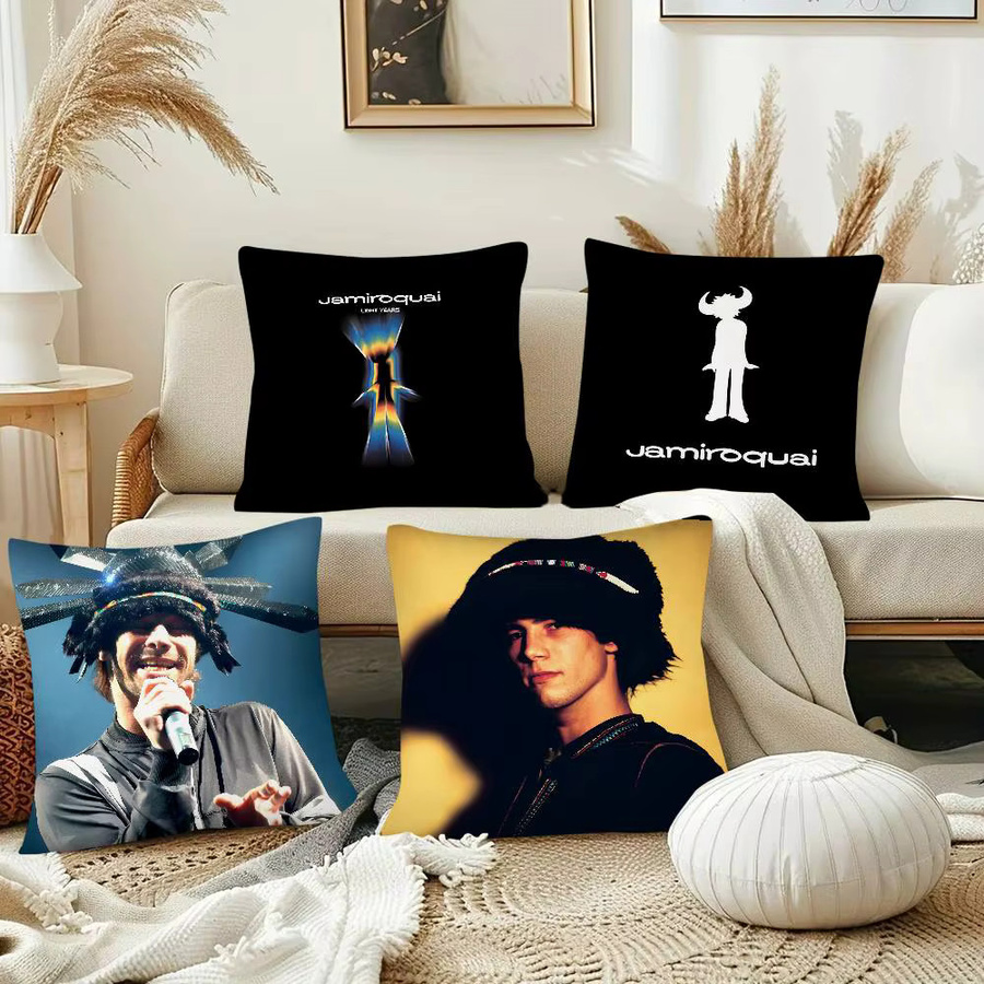 Rastar Jamiroquai Kissenbezug quadratisch schwarz B/B/H: 40 x 40 x 40 cm - Bild 2