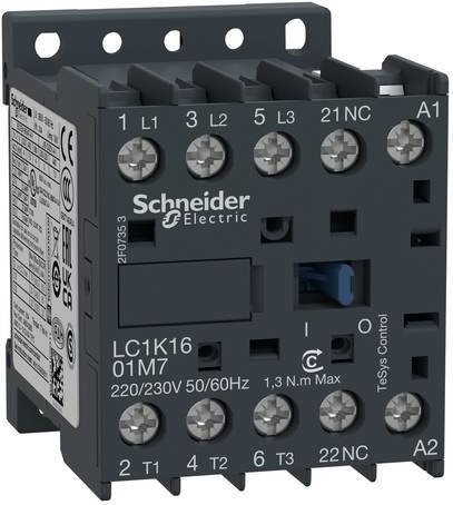 Schneider Electric LC1K1601P7 Leistungsschütz in Grau - Bild 1