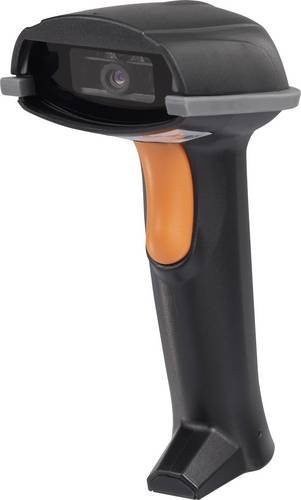 Renkforce LS6302J USB Kit 2D Barcode-Scanner, kabelgebundener Hand-Scanner für 1D und 2D, Schwarz - Bild 1