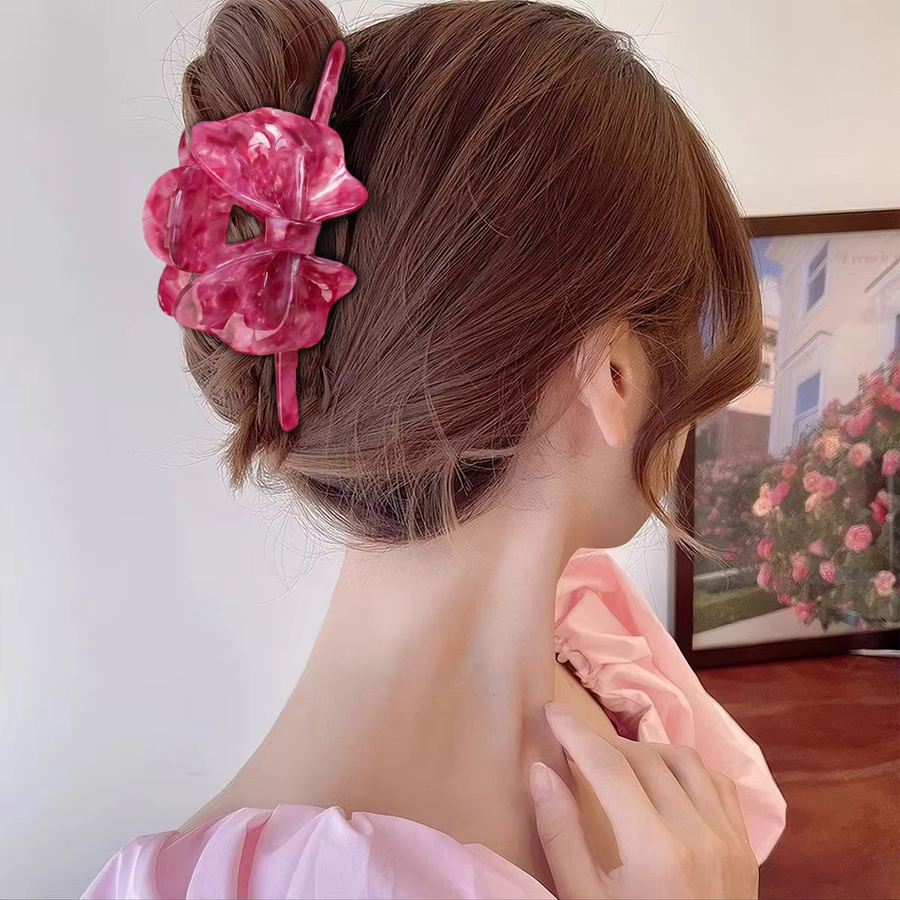 MEPHINA Haarschmuck Schleifen-Haarclip aus Acetat, Damen - Bild 2