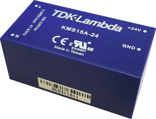 TDK-Lambda KMS15A-12 AC/DC-Printnetzteil 12V 1.25A 15W in Blau - Bild 1