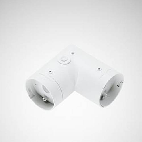 Trilux Tugra L-Conn Eckverbinder aus Aluminium in Weiß mit IP66 Schutzart - Bild 1