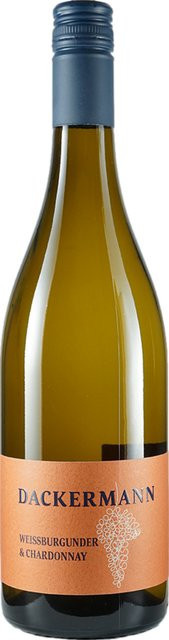 Weingut Dackermann Weißwein, Chardonnay & Weißburgunder, Rheinhessen, trocken, 2025, 0,75 l - Bild 1