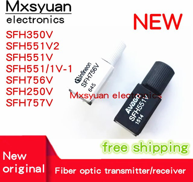 Mxsyuan Glasfaser Sender Empfänger DIP4 für SFH350V SFH551V2 SFH551V SFH551/1V-1 SFH756V SFH250V SFH757V - Bild 1
