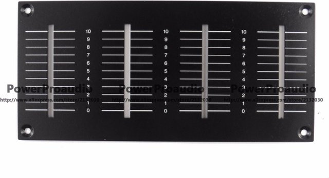 Pioneer DJM800 Kanal-Fader-Panel Ersatzplatte in Schwarz DAH2426 - Bild 1