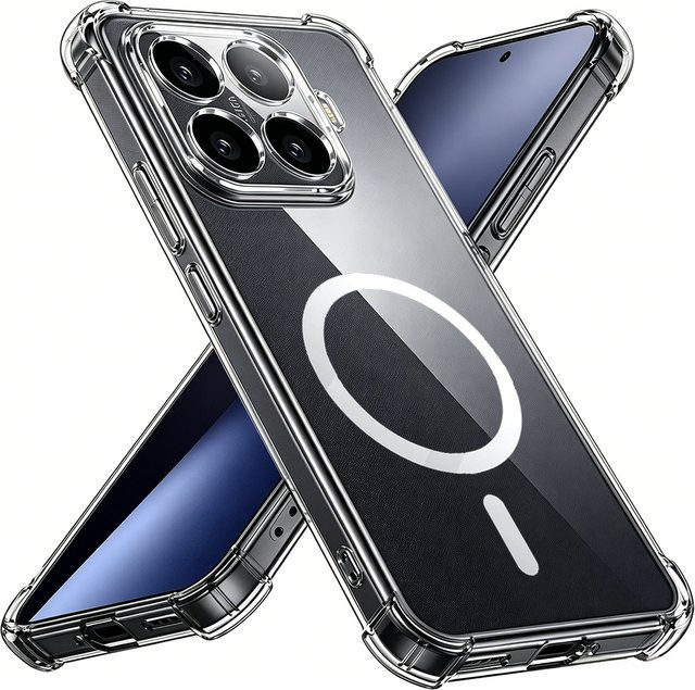 Transparente Magnetische Hülle mit MagSafe für Xiaomi 17T Pro, 17T und 15T - Bild 1
