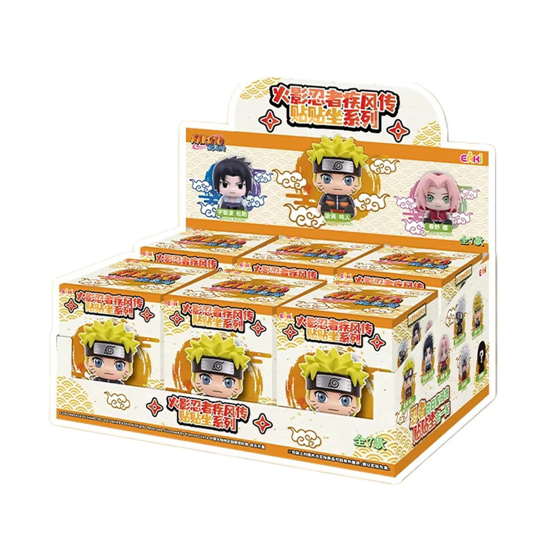 EAKI Naruto Blind Box Sticky Seat Serie Uzumaki, Plüschfigur, Einzelfigur - Bild 4