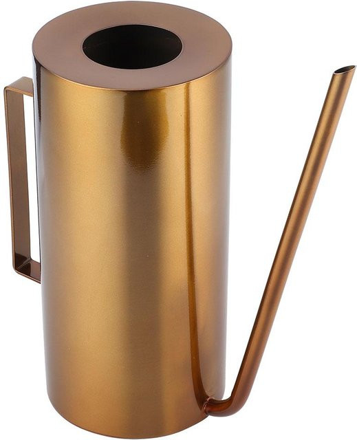 Edelstahl Gießkanne mfySpace in Gold mit langem Ausguss, Volumen: 1,5 l - Bild 1