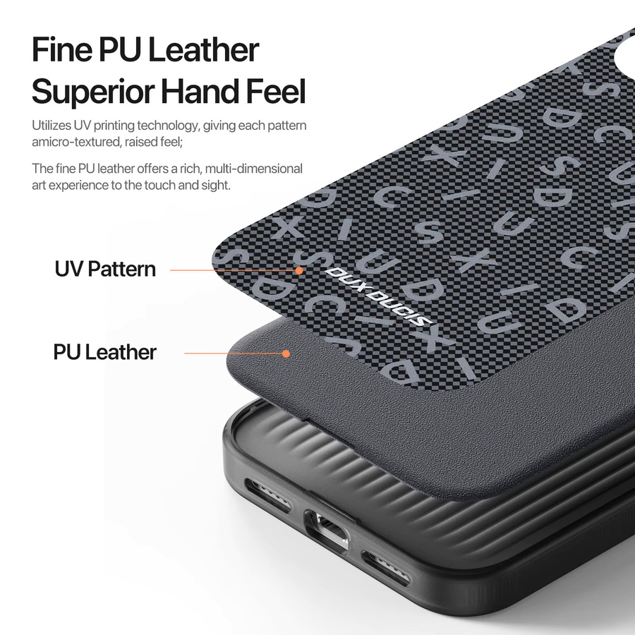 DUX DUCIS magnetische stoßfeste Handyhülle für iPhone 17 Air und iPhone 17 Pro Max mit Ganzkörperschutz in Multicolor - Bild 3