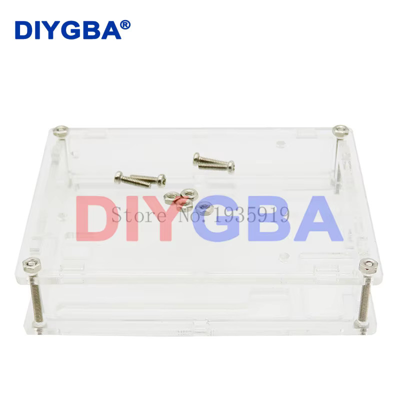 DNIGEF Transparente Acrylbox als Gehäuse für Arduino UNO R3 inklusive Schrauben - Bild 1