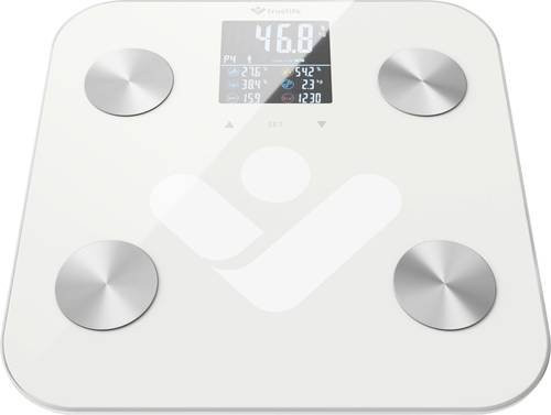 Truelife FitScale W6 BT Digitale Personenwaage mit Bluetooth in Weiß und Grau bis max. 180 kg - Bild 1