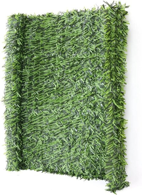 PROREGAL Balkonsichtschutz künstliche Hecke blickdicht in Hellgrün, Höhe: 150 cm, Breite: 300 cm, Tiefe: 1 cm - Bild 1