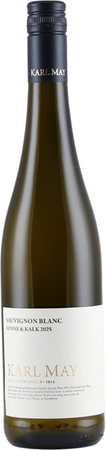Karl May Sonne & Kalk, Sauvignon Blanc, trocken, Weißwein, 2025, 0,75 l - Bild 1