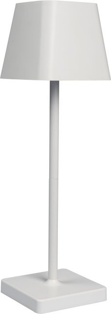 Dimmbare LED-Tischlampe Helsinki in Weiß mit Akkubetrieb - Bild 1