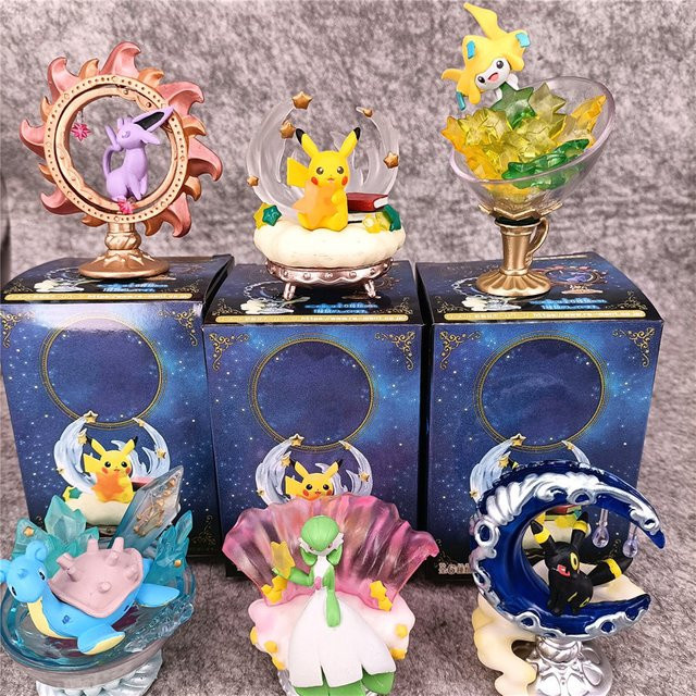 MINISO Pokemon Starry Sky Pikachu Eevee Mystery Box, Anime Figuren - Bild 1