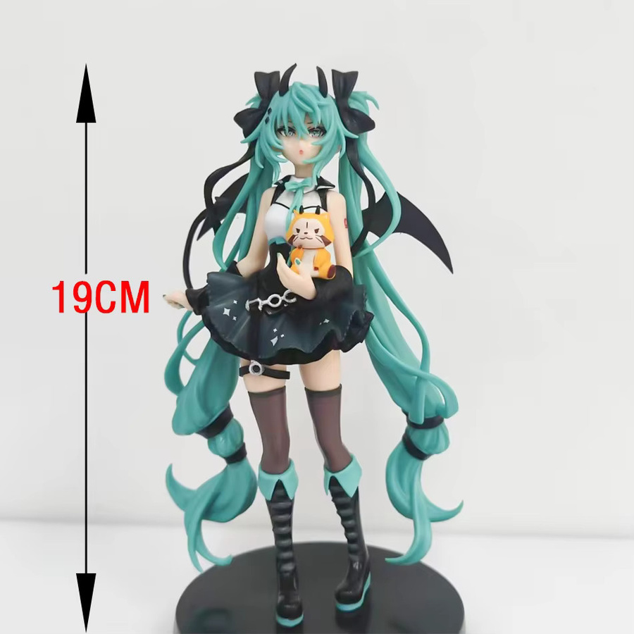 Bandai Hatsune Miku Kleiner Teufel Waschbär, Action Figure, 19cm - Bild 6