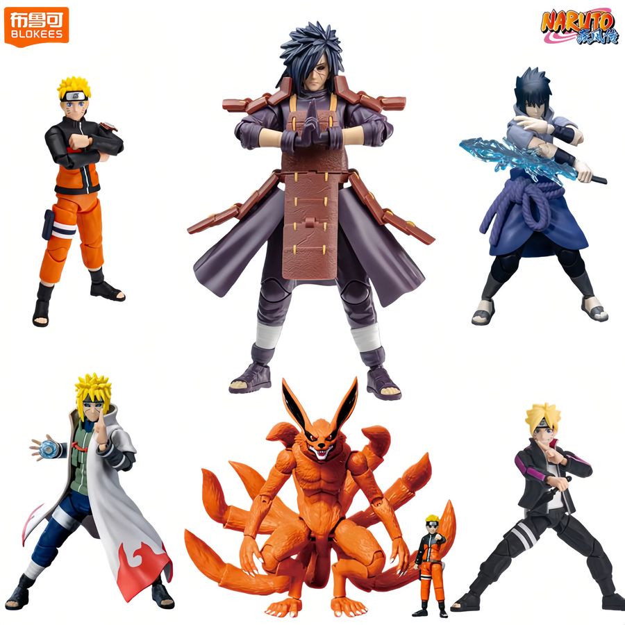 Blokees Naruto Anime Bausatz Champion-Klasse Actionfiguren Multicolor - Bild 2