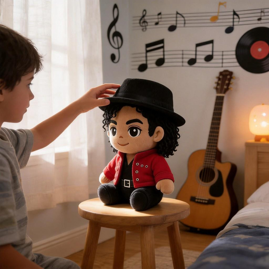 FernGlade Michael Jackson Plüschtier bunt mehrfarbig - Bild 5