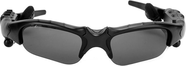 Smartglasses, Schwarz, Vollrand, Rechteckig, Kunststoff - Bild 1