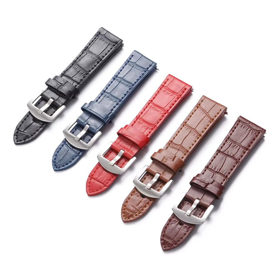 asukaband Uhrenarmband Leder, Unisex, Klassisch - Bild 2