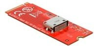 Delock M.2 NVMe Schnittstellenadapter PCIe 4.0 x4 mit 64 Gbit/s für SSDs - Bild 1