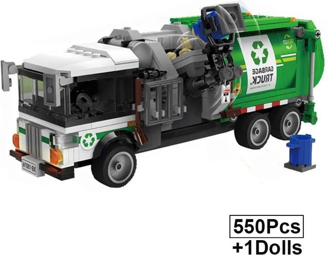 LEGO Fantastische Stadt Stadtreinigung Müllwagen, Bausteinset, ab 14 Jahren - Bild 1